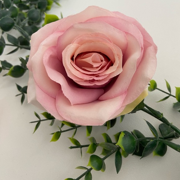 6 Ft Custom Boxwood Rose Flower Garlands Wedding Decor More Colors Available - Picture 5 of 11